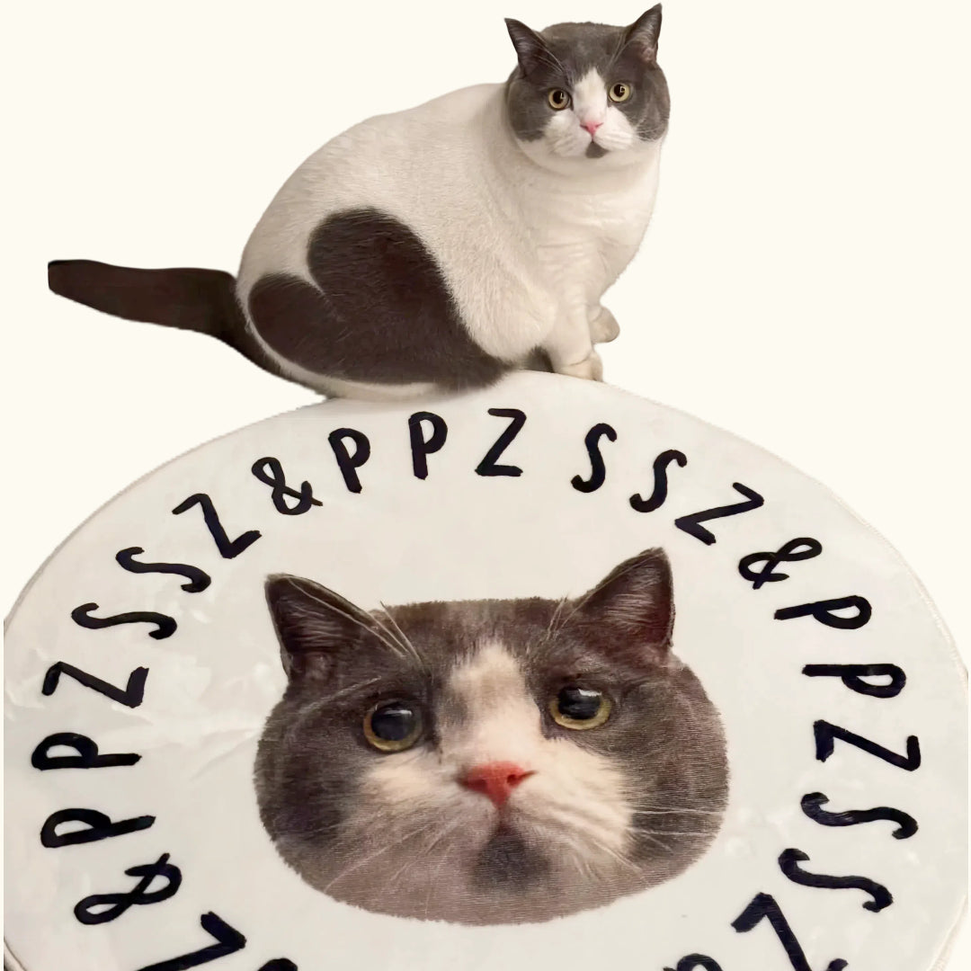 Dear fur baby Round pet custom carpets