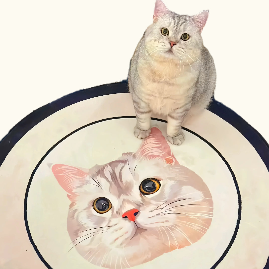 Dear fur baby Round pet custom carpets