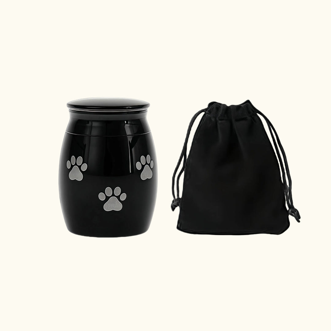 Dear fur baby Pet urn aluminum alloy commemorative jar
